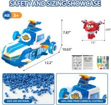 Super Wings The World Aircraft Art.92418  Playset, flying airport with figures