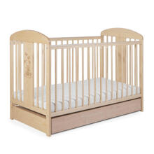 La Bebe™ Kids Wood Cot Tomi 7 Art.92445 Grey Bērnu kokā gultiņa 120x60cm
