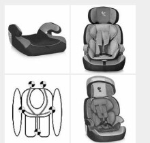 „Lorelli Navigator“ gaminys, 10070902013, juoda vaiko kėdutė vaikui (9-36 kg)