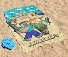 Carbotex Beach Towel Minecraft Art.MC2410254-R