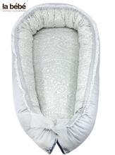 La Bebe™ Babynest Art.93328 Silver Deco Cocoon