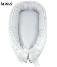 La Bebe™ Babynest Art.93328 Silver Deco Cocoon