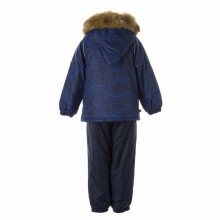 Huppa'22 Avery Art.41780030-12486 Šilta kūdikių žieminė šiltų kostiumų striukė + kelnės (80,86)