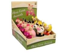 Kids Krafts Wood Flexi Farm Animals Art.WD202