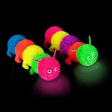 Kids Krafts Art.NV105 Детская игрушка ёжик многоцветный Гусеница