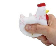 Kids Krafts Art.NV191 Antistress Squeezy Chicken Rotaļlieta Gailēns