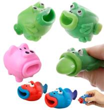 Kids Krafts Art.NV173 Pop Tongue Animal Squeezy Sensory Toy Игрушка для ванной Животные