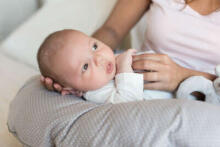 La Bebe™ Snug Cotton Nursing Maternity Pillow Art.9383 Spring Bud