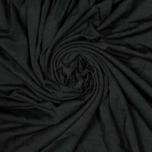 La Bebe™ Nursing Cotton Mia Midnight Art.93905 Juodas motinystės slaugos naktinis marškinėlis būsimoms motinoms (juodas su nėriniais)