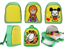 Upixel Mini Backpack Green/Yellow Art.WY-A012