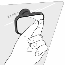 „Reer Mirror“ straipsnis. 86021 Vaiko stebėjimo veidrodėlis automobilyje