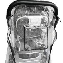 Universal Rain Cover for Twins Art.94532 Lietusplēve dvīnu ratiņiem