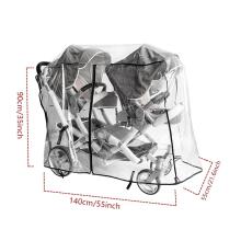 Universal Rain Cover for Twins Art.94532 Lietusplēve dvīnu ratiņiem