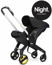 Doona™ Infant Car Seat Black/Night Art.SP150-20-033-015 Autosēdeklis - ratiņi  jaunas paaudzes  2 in 1