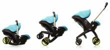 „Doona ™“ kūdikių kėdutė juoda / naktinė. Prekės kodas SP150-20-001-015. Automobilių kėdutė - naujos kartos vežimėlis 2 iš 1