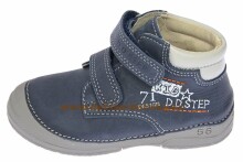 D.D.Step Art. 038-233B Royal Blue Экстра удобные ботиночки из натуральной кожи для мальчика (20-24)