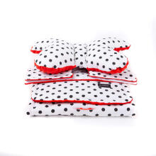 La bebe™ Minky+Cotton Stroller Mat Set Art.95227 Random Minky color