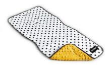 La bebe™ Minky+Cotton Stroller Mat Set Art.95227 Random Minky color