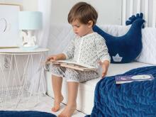 La Millou Velvet Collection Toddler Blanket  Art.95324