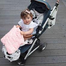 La Millou Velvet Collection Toddler Blanket  Unicorn Art.95445