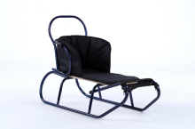 Sledge Mattress Grey Matracis bērnu ragaviņām