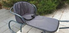 Sledge Mattress Grey Matracis bērnu ragaviņām