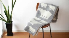 Klippan of Sweden Eco Wool Art.2406.04  Looduslikust ökoloogilisest villast valmistatud lapsekate,90x130sm