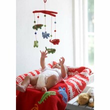 Klippan of Sweden Mobiles  Art.6000.64  Подвесная  игрушка в детскую коляску/кроватку из шерсти
