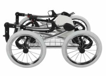 Tutek Turran Silver Eco Prestige Art. TECECO P / B vežimėliai - modernūs daugiafunkciniai vežimėliai 2 viename