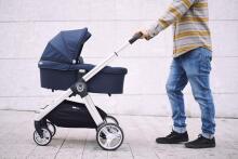 Arrue Ixo 2 Art.96638 Star Grey Baby stroller with cradle