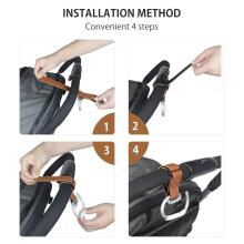 Vihir Pram Hook for Bags  Art.96697  Āķis ratu rokturim