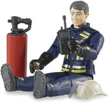 Bruder Firemann Art.07324  rotaļu figūriņa Ugunsdzēsējs