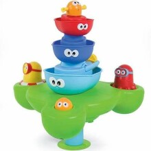 Yookidoo Stack N Spray Tub Fountain Art.40115   Vannas rotaļlietas Strūklaka ar laivām