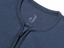 Jollein With Removable Sleeves Art.016-548-66040 Basic Stripe Jeans Blue - medvilninis miegmaišis rankomis 70cm
