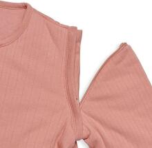 Jollein With Removable Sleeves Art.016-542-66034 Basic Stripe Rosew 110cm