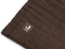 Jollein Cradle Wrinkled Cotton Art.523-511-66043 Chestnut 75x100cm