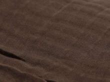 Jollein Cradle Wrinkled Cotton Art.523-511-66043 Chestnut 75x100cm