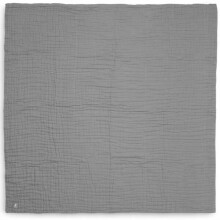 Jollein Cradle Wrinkled Cotton Art.523-511-66009 Storm Grey - Beebi tekk 75x100cm