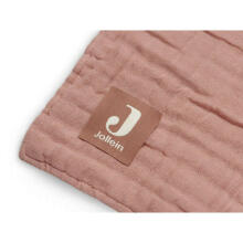 Jollein Cradle Wrinkled Cotton Art.523-511-66042 Rosewood 75x100cm