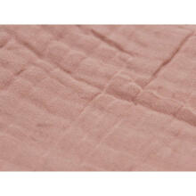 Jollein Cradle Wrinkled Cotton Art.523-511-66042 Rosewood 75x100cm