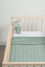 Jollein Cot River Knit Art.517-522-65285 Ash Green/Coral Fleese