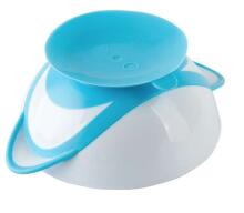 Babyono Art.1063/05 WHITE set plate and spoon