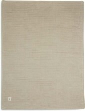 Jollein Cot Pure Knit Art.517-522-67011 Nougat/Velvet GOTS - Baby puuvillane sein,100x150sm