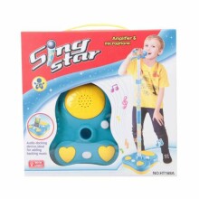 I-Toys Art.С-885 Sing Star Bērnu attīstošā mūzikālā rotaļlieta Mikrofons karaoke ar statīvu