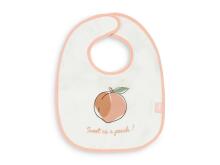 Jollein Terry Bib Waterproof Peach Art.029-566-66030