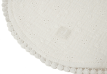 Jollein Bib Rond Embroidery Ivory Art.029-537-66069