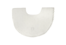 Jollein Bib Rond Embroidery Ivory Art.029-537-66069