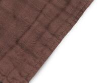 Jollein Bandana Bib Wrinkled Cotton Art.029-868-66043 Chestnut