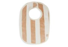 Jollein Bib Stripe Terry GOTS Art.8717329369870 Biscuit