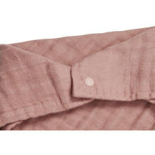 Jollein Bandana Bib Wrinkled Cotton Art.029-868-66042 Rosewood